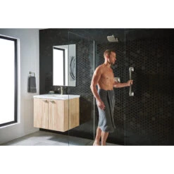 Moen Voss 1-Handle High Arc Bathroom Faucet, Brushed Nickel -Warm Bathroom 83513e470d80e6a2 7861 w800 h800 b0 p0