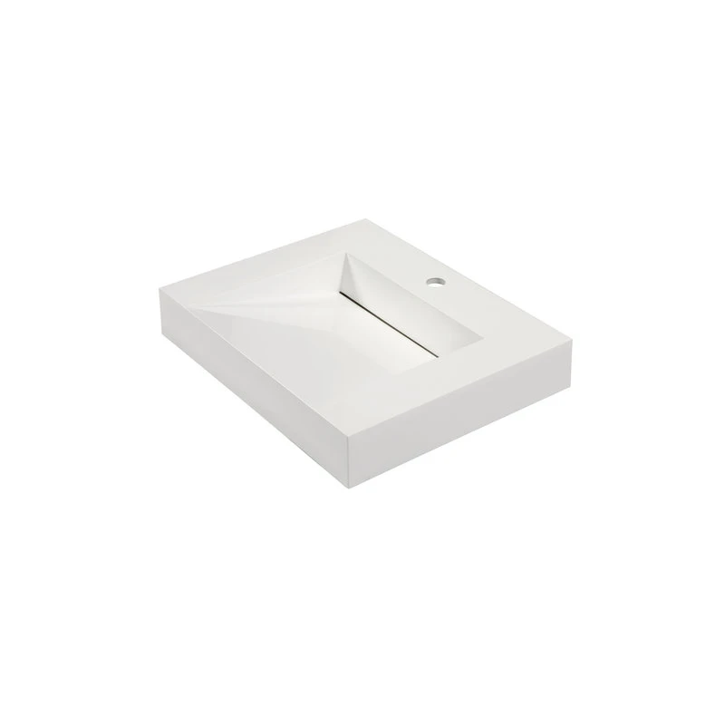 Aquamoon Venice Infinity Modern Bathroom Vessel Sink, 23 3/4" 5 Aquamoon Venice Infinity Modern Bathroom Vessel Sink, 23 3/4" - Image 5