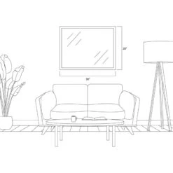 Ellis Framed Wall Mirror, Satin Nickel, 28"x36" 21 Ellis Framed Wall Mirror, Satin Nickel, 28"x36" -Warm Bathroom 8441b65603ebb445 1813 w800 h800 b1 p0