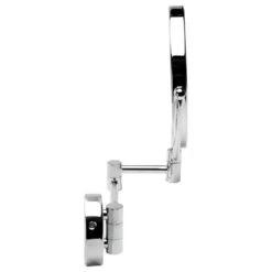 ALFI Brand ABM8WR 12-1/8" X 9-7/8" Circular Metal Framed Make-up - Brushed -Warm Bathroom 848158f60fbdbc88 6381 w800 h800 b1 p0