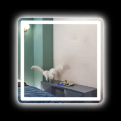 CHLOE Lighting SPECULO Back Lit LED Mirror 6000K, Daylight White, 30" -Warm Bathroom 8661519d00a2ab27 5597 w800 h800 b0 p0