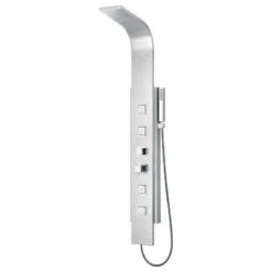 ALFI Brand ABSP10 Alfi Trade Pressure Balanced Shower Panel - Brushed Stainless