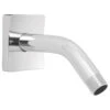 Kubos 5" Shower Arm And Flange, Polished Chrome