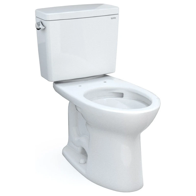 TOTO CST776CSFG#01 Drake 2-Piece Elongated 1.6GPF Toilet, Cotton White 1 TOTO CST776CSFG#01 Drake 2-Piece Elongated 1.6GPF Toilet, Cotton White