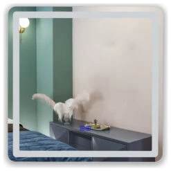 CHLOE Lighting SPECULO Back Lit LED Mirror 6000K, Daylight White, 30" -Warm Bathroom 8a81d79c00a2ab20 5597 w800 h800 b1 p0