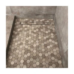 SereneDrains Luxurious Satin Gold Tile Insert Linear Shower Drain, 30 Inch -Warm Bathroom 8b91f69d01296262 5821 w800 h800 b0 p0