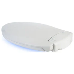Brondell L60-RB LumaWarm Heated Nightlight Toilet Seat Round Biscuit -Warm Bathroom 8c11140e0de99414 9254 w800 h800 b1 p0