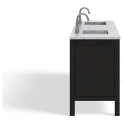 The Kennedy Bathroom Vanity, Double Sink, 84", Espresso, Freestanding 23 The Kennedy Bathroom Vanity, Double Sink, 84", Espresso, Freestanding -Warm Bathroom 8c41f07303d9a3db 7920 w800 h800 b1 p0