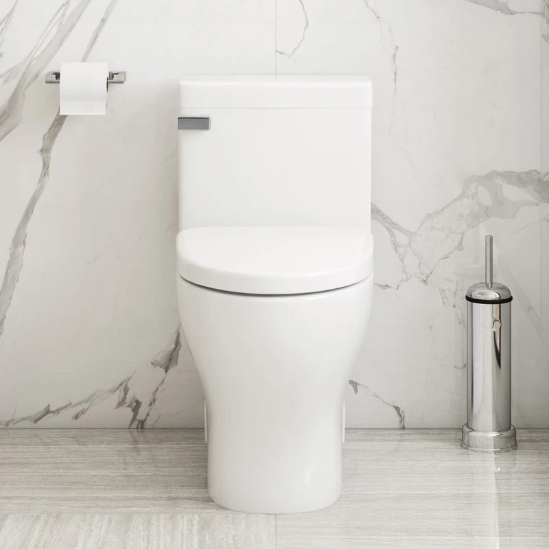 Cadence 1P 1.28gpf Elongated Toilet, White 3 Cadence 1P 1.28gpf Elongated Toilet, White - Image 3