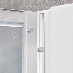 Ove Decors Breeze 36 Shower Kit, Frosted Glass Walls And Base, Satin Nickel -Warm Bathroom 8ec184860f8fed42 6937 w800 h800 b0 p0