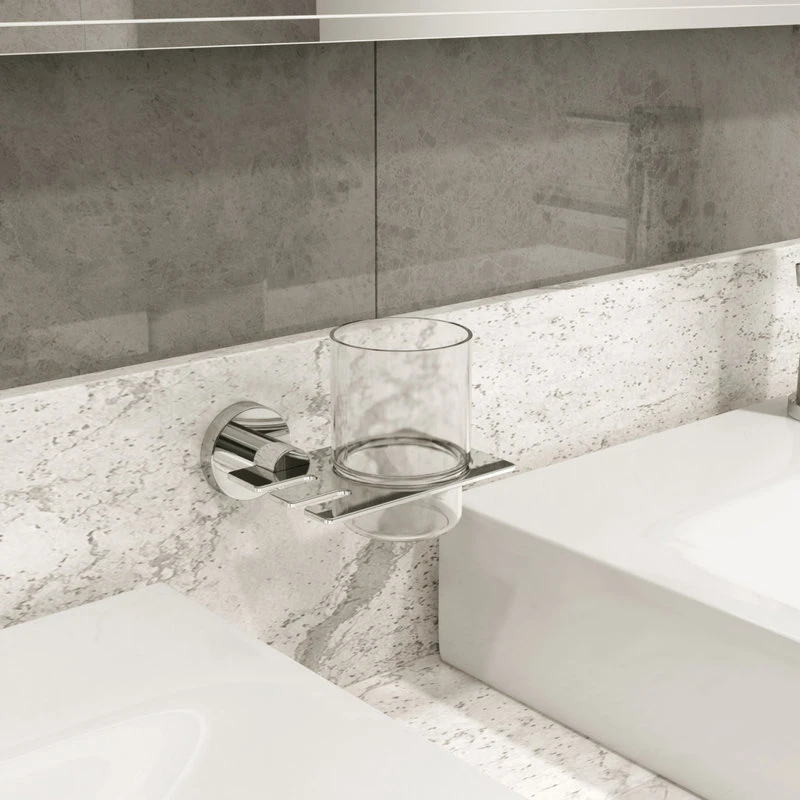 Symmons 353TH Dia Wall Mounted Metal Tooth Brush Holder - Chrome 5 Symmons 353TH Dia Wall Mounted Metal Tooth Brush Holder - Chrome - Image 5