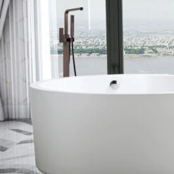 Vanity Art Freestanding Tub Faucet, Oil Rubbed Bronze -Warm Bathroom 8f7124080dc4dfc8 9983 w800 h800 b0 p0