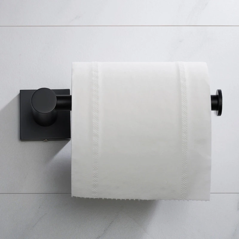 Ventus Bathroom Toilet Paper Holder, Matte Black 8 Ventus Bathroom Toilet Paper Holder, Matte Black - Image 8