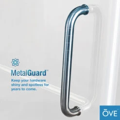 Ove Decors Savannah 40"x32" 10 Mm Shower Kit Satin Nickel -Warm Bathroom 9281689c0239eef2 9141 w800 h800 b0 p0