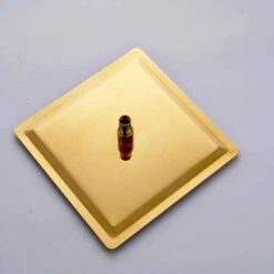 Fontana Brass Gold Tone Shower Set, 10" 8 Fontana Brass Gold Tone Shower Set, 10" -Warm Bathroom 92b18d280b445867 6889 w800 h800 b0 p0