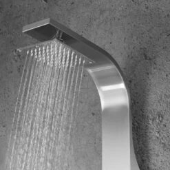 ANZZI Sans 40" Full Body Shower Panel System With Heavy Rain Shower, Nickel -Warm Bathroom 92d10ec303348a8c 8008 w800 h800 b0 p0