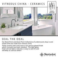 Nantucket Sinks 16"x11" Undermount Ceramic Sink, White 18 Nantucket Sinks 16"x11" Undermount Ceramic Sink, White -Warm Bathroom 93a109650fb29c8b 9545 w800 h800 b0 p0