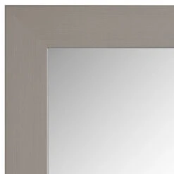 Pendleton Framed Wall Mirror, Satin Nickel, 28" X 48" -Warm Bathroom 94c1b49c03ebb96f 3115 w800 h800 b0 p0