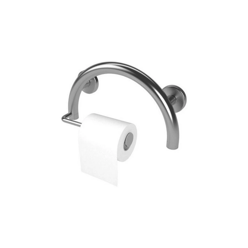 Life Line, Toilet Paper Holder Semisphere, Brushed Nickel 2 Life Line, Toilet Paper Holder Semisphere, Brushed Nickel - Image 2
