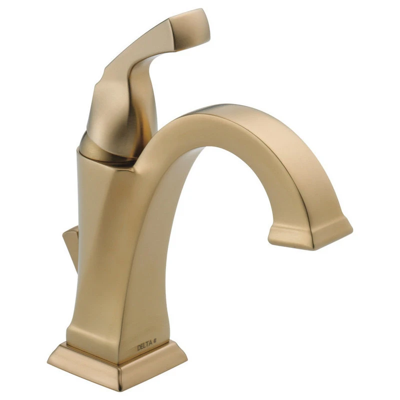 Delta Dryden Single Handle Bathroom Faucet, Champagne Bronze, 551-CZ-DST 1 Delta Dryden Single Handle Bathroom Faucet, Champagne Bronze, 551-CZ-DST