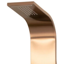 Santa Cruz ShowerSpa Brushed Bronze Stainless Steel Shower Panel -Warm Bathroom 96d1c3a603367700 4066 w800 h800 b1 p0