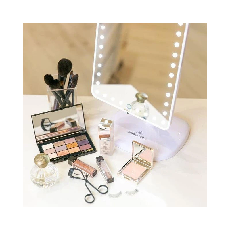 Touch Pro LED Makeup Mirror With Bluetooth Speaker And USB, White 7 Touch Pro LED Makeup Mirror With Bluetooth Speaker And USB, White - Image 7