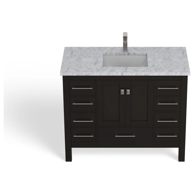 The Kennedy Bathroom Vanity, Single Sink, 42", Espresso, Freestanding 13 The Kennedy Bathroom Vanity, Single Sink, 42", Espresso, Freestanding - Image 13