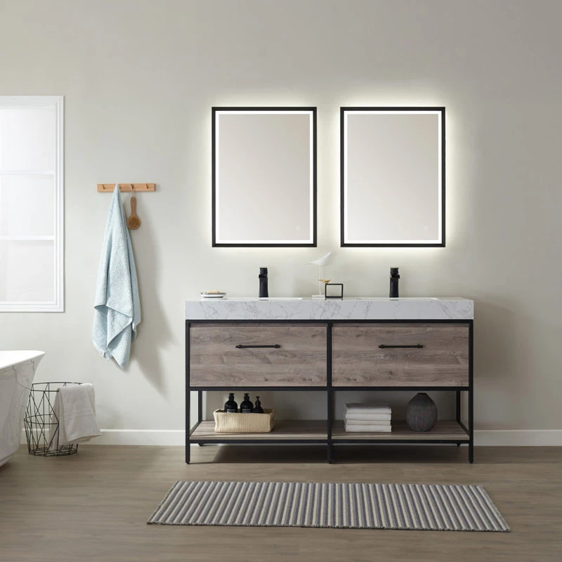 24'' Rectangle LED Lighted Accent Bathroom/Vanity Wall Mirror 4 24'' Rectangle LED Lighted Accent Bathroom/Vanity Wall Mirror - Image 4