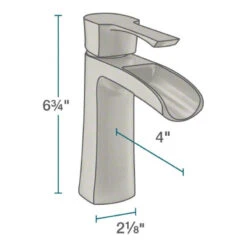 Vessel Faucet, Brushed Nickel -Warm Bathroom 9a3178eb0a01e27c 0353 w800 h800 b1 p0
