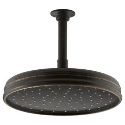 Kohler K-13693 Traditional 10" Round 2.5 GPM Rainhead - Oil Rubbed Bronze (2BZ)