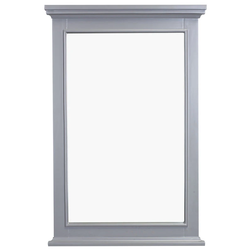 Eviva Elite Stamford Gray Full Framed Bathroom Vanity Mirror 1 Eviva Elite Stamford Gray Full Framed Bathroom Vanity Mirror