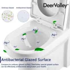 Modern Small One Piece Toilet, Compact Bathroom Tiny Mini Commode Dual Flush -Warm Bathroom 9e31ea3b026baa78 2789 w800 h800 b0 p0