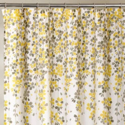 Weeping Flower Shower Curtain Yellow/Gray 72x72 8 Weeping Flower Shower Curtain Yellow/Gray 72x72 -Warm Bathroom 9ea19ac708bf4e41 3777 w800 h800 b0 p0