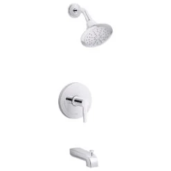 Kohler K-TS97074-4G Pitch Tub And Shower Trim Package - Chrome
