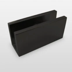 36"x78" Frameless Shower Door Single Fixed Panel Fluted, Matte Black -Warm Bathroom a011201e009eb5ce 5024 w800 h800 b0 p0
