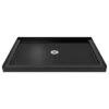 DreamLine SlimLine 32"x48" Single Threshold Shower Base, Black Finish