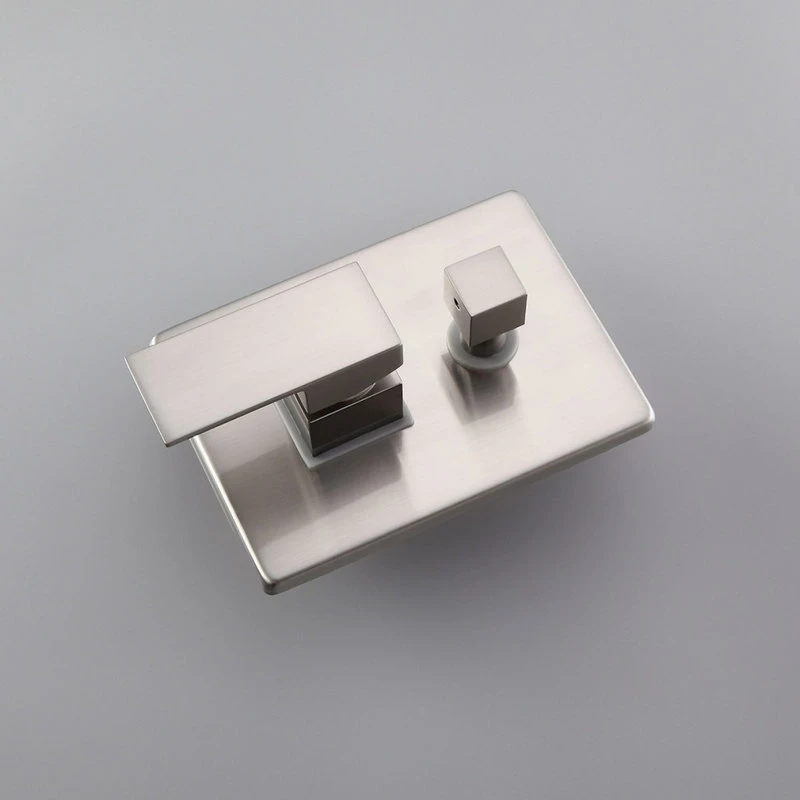 Modern Brushed Nickel Wall Mount Swivel Tub Faucet With Handshower Solid Brass 5 Modern Brushed Nickel Wall Mount Swivel Tub Faucet With Handshower Solid Brass - Image 5