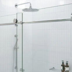68-72"x78" Frameless Sliding Shower Door, Polished Chrome -Warm Bathroom a1e12cf80345c41a 7754 w800 h800 b0 p0