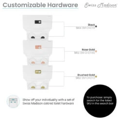 Swiss Madison Classe One-Piece Toilet Dual-Flush 1.1/1.6 Gpf -Warm Bathroom a43154c902befed6 9391 w800 h800 b1 p0