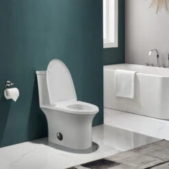 Ibiza Dual Flush Elongated One-Piece Toilet -Warm Bathroom a4612506017b5917 7119 w800 h800 b0 p0