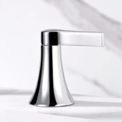 Luxier WSP11-T 2-Handle Widespread Bathroom Faucet With Drain, Chrome -Warm Bathroom a5e1aaa401660d58 4890 w800 h800 b0 p0