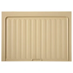 Polymer Trim To Fit Vanity Sink Base Cabinet Drip Tray, Almond