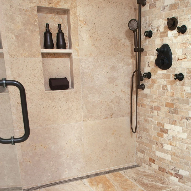 LUXE Square Grate Linear Drain, Stainless, 36" 4 LUXE Square Grate Linear Drain, Stainless, 36" - Image 4