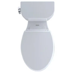 Toto Entrada Elongated 1.28 GPF Univ. Height Toilet, Cotton White -Warm Bathroom a721394401d87eca 5898 w800 h800 b1 p0