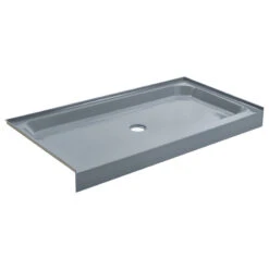 Voltaire 60"x30" Single-Threshold, Center Drain, Shower Base, Gray 11 Voltaire 60"x30" Single-Threshold, Center Drain, Shower Base, Gray -Warm Bathroom a751165d0f7f3bbd 5954 w800 h800 b1 p0