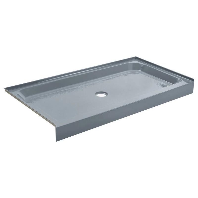 Voltaire 60"x30" Single-Threshold, Center Drain, Shower Base, Gray 3 Voltaire 60"x30" Single-Threshold, Center Drain, Shower Base, Gray - Image 3