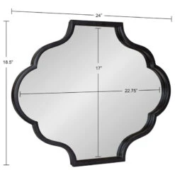 Rowla Framed Wall Mirror, Black 18x24 -Warm Bathroom a761f97a00be3ae9 5339 w800 h800 b1 p0