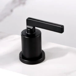Luxier WSP04-T 2-Handle Widespread Bathroom Faucet With Drain, Matte Black 16 Luxier WSP04-T 2-Handle Widespread Bathroom Faucet With Drain, Matte Black -Warm Bathroom a7f16aef016608ec 4926 w800 h800 b0 p0