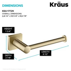 Ventus Bathroom Toilet Paper Holder, Brushed Gold -Warm Bathroom a951ff2d03ea9d0a 0286 w800 h800 b1 p0