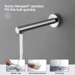 Circular Pressure 3-Function Shower System, Rough-In Valve, Chrome -Warm Bathroom a9a1b63803375b26 4992 w800 h800 b0 p0